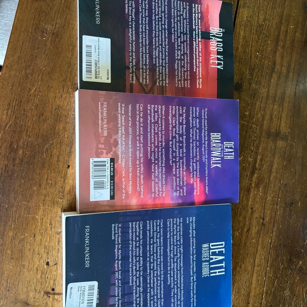 Myrtle Beach Mystery Book Set by Caleb Wygal - Picture 2 of 2